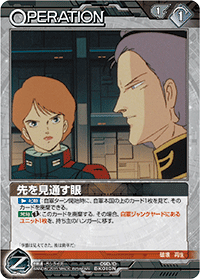 先を見通す眼 先を見通す眼