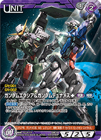 ガンダムエクシア＆ガンダムデュナメス［†］
