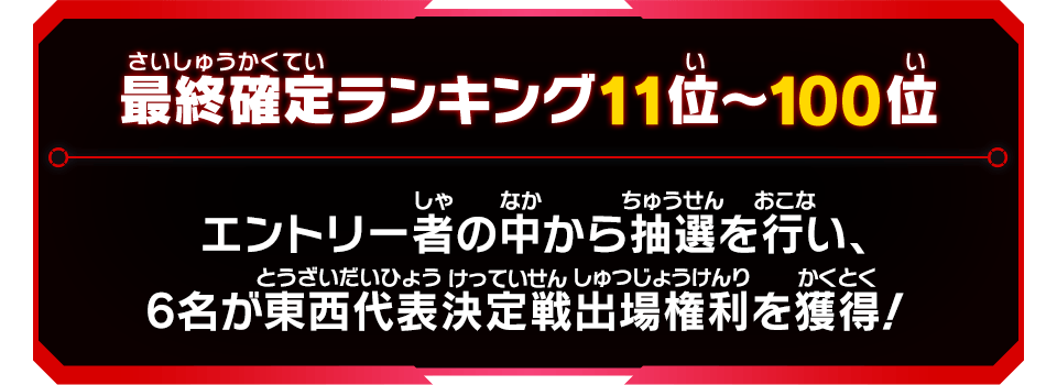 最終確定ランキング11位～100位