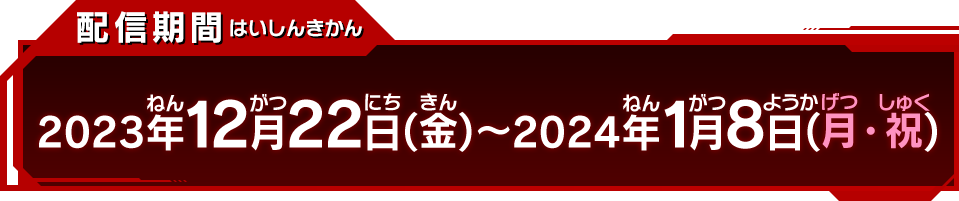 配信期間