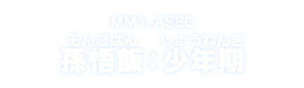 MM1-ASEC 孫悟飯：少年期