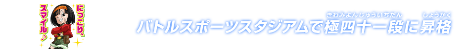 チャットスタンプ 極四十一段昇格