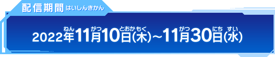 配信期間