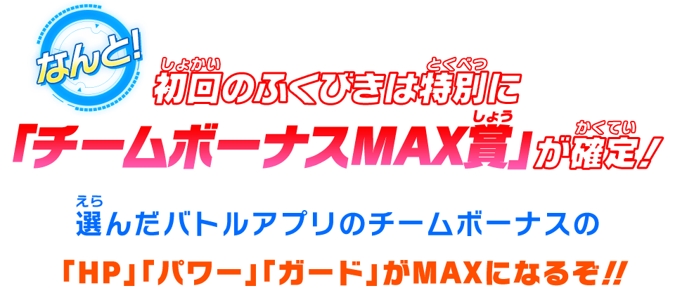 ふくびきの当選内容をチェック！