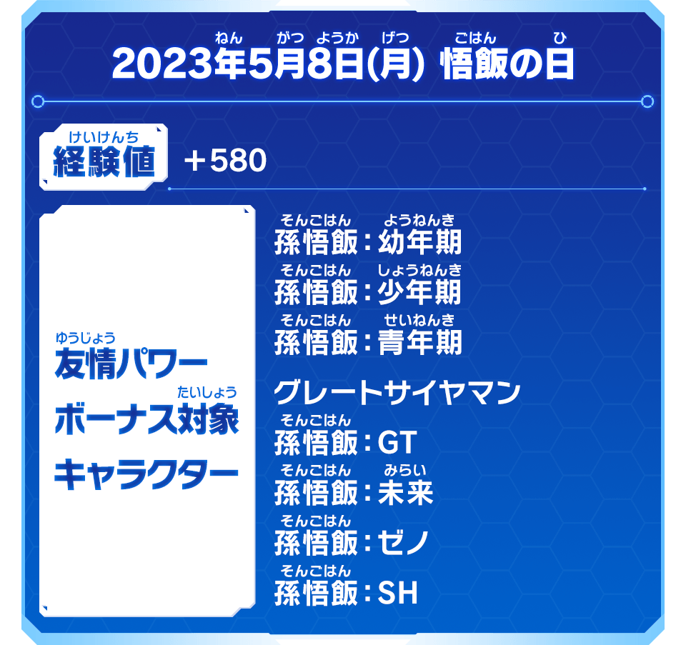 悟飯の日