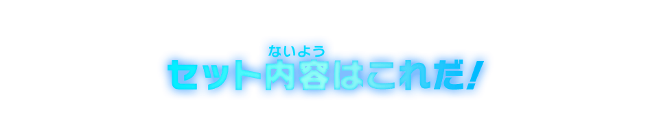 セット内容はこれだ！