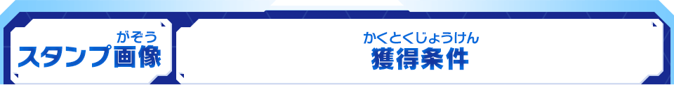 獲得条件
