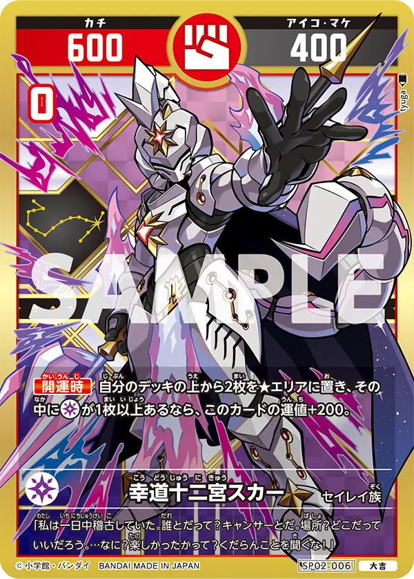 SP02-006 幸道十二宮スカー