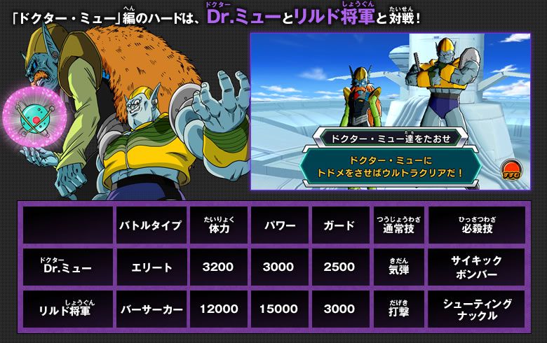 ｇｍ2弾ボス 超ボスステータス公開 ゲーム攻略 ドラゴンボールヒーローズ 公式サイト