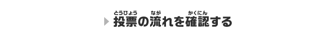 投票の流れを確認する