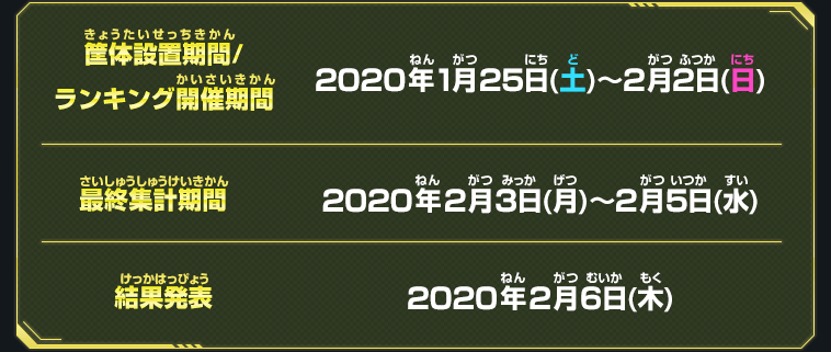 期間限定で全国に金の筐体が登場！9周年チャージインパクト選手権開催！概要