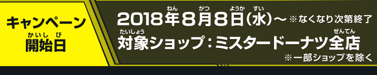 キャンペーン開始日