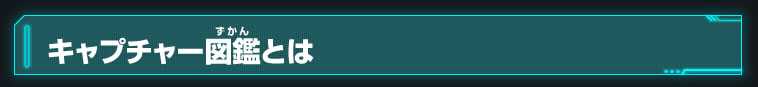 キャプチャー図鑑とは