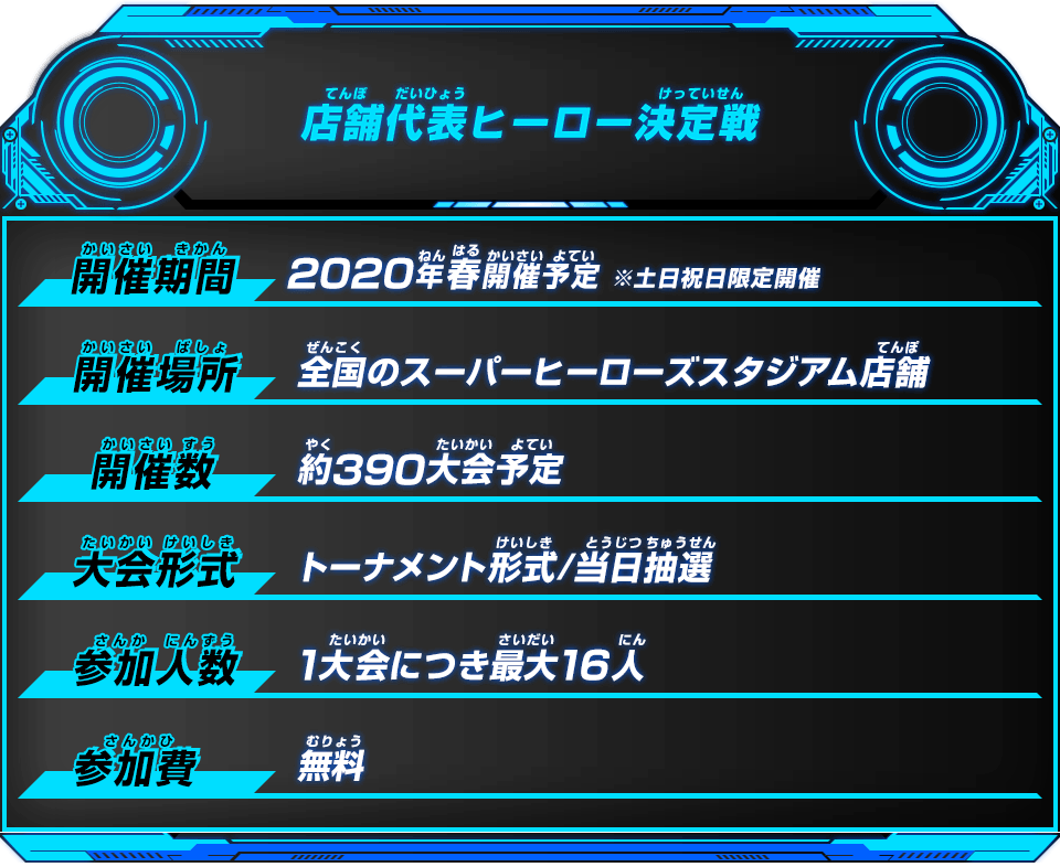 店舗代表ヒーロー決定戦