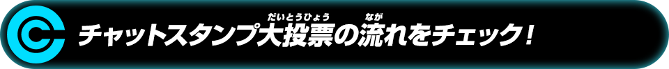 チャットスタンプ大投票の流れをチェック！