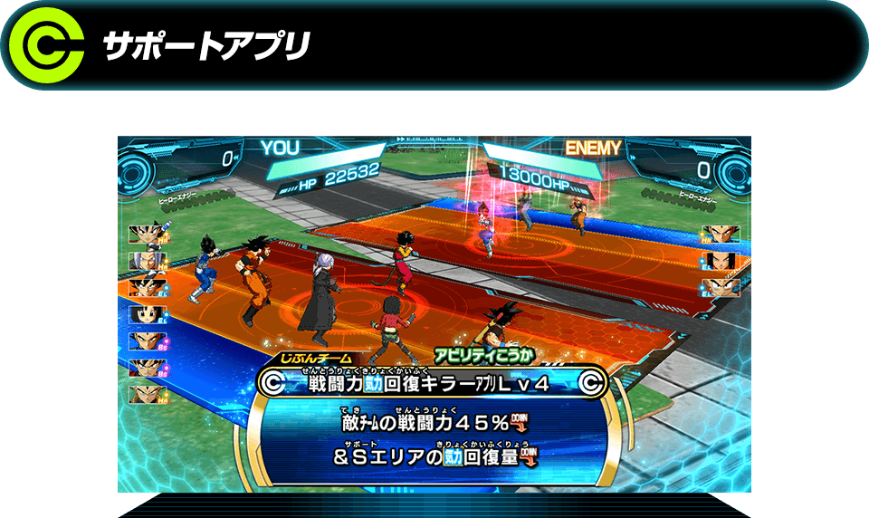 バトルアプリ あそびかた スーパードラゴンボールヒーローズ 公式サイト Sdbh