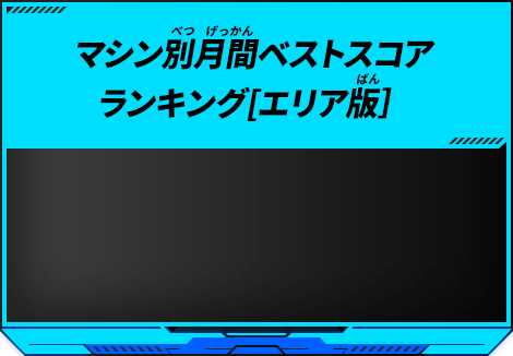 マシン別月間ベストスコアランキング[エリア版］