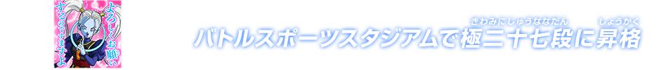 チャットスタンプ 極二十七段昇格