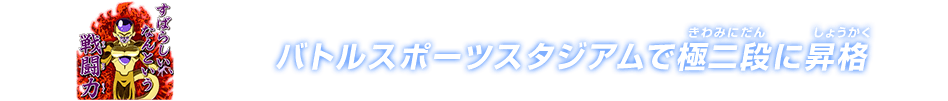 チャットスタンプ 極二段昇格