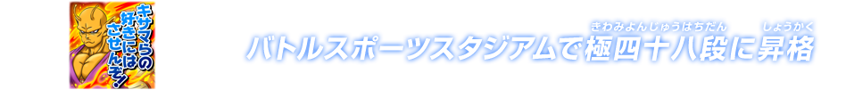 チャットスタンプ 極四十八段昇格