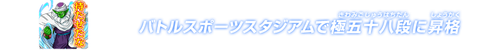 チャットスタンプ 極五十八段昇格