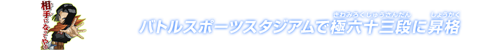 チャットスタンプ 極六十三段昇格