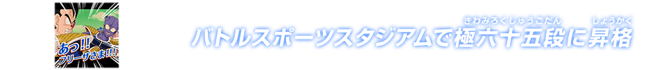 チャットスタンプ 極六十五段昇格