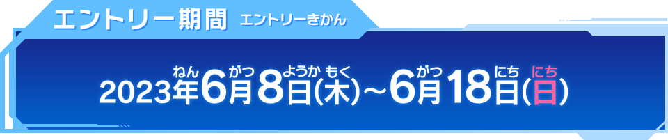 エントリー期間