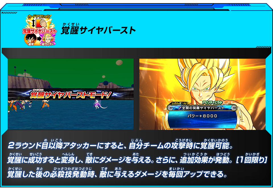 アビリティ「覚醒サイヤバースト」