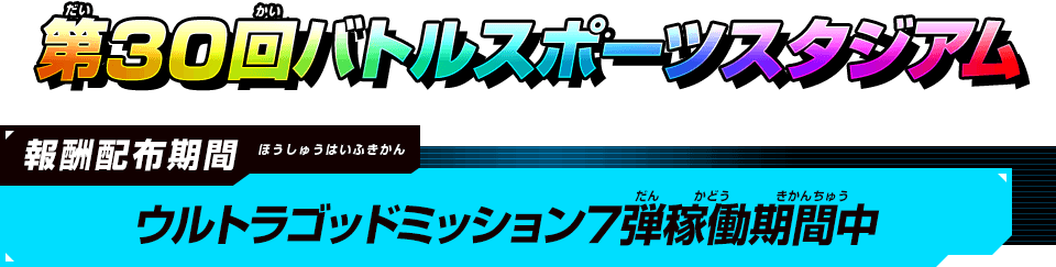 第30回バトルスポーツスタジアム